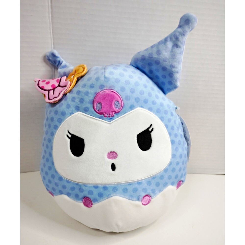 Squishmallows Hello Kitty and Friends Kuromi Plush, Blue/White, Tags